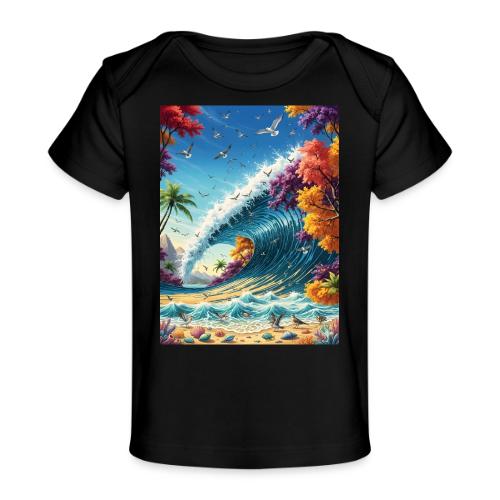 Glassy Shore Pound - Baby Organic T-Shirt