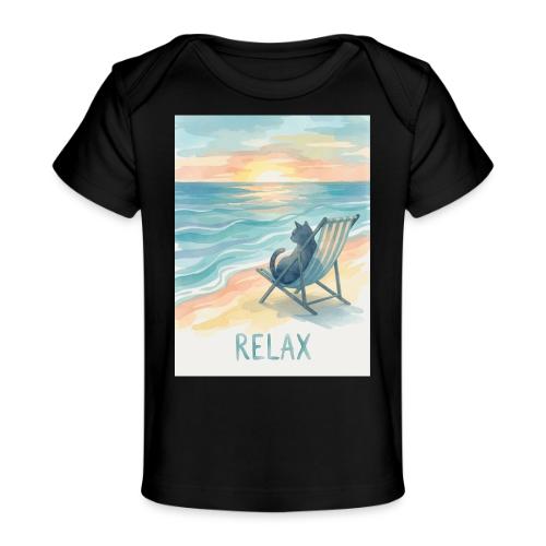 Relaxing Water - Baby Organic T-Shirt