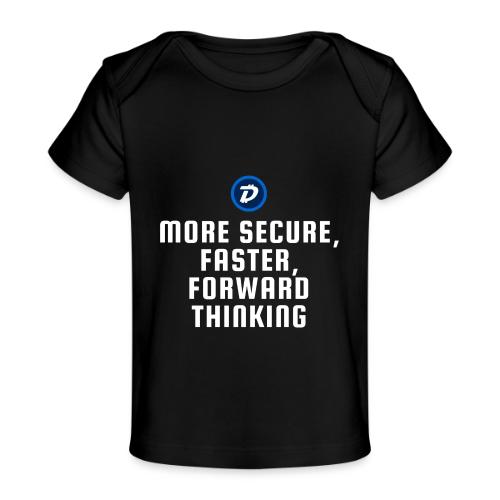Digibyte. More secure, faster, forward thinking - Baby Organic T-Shirt