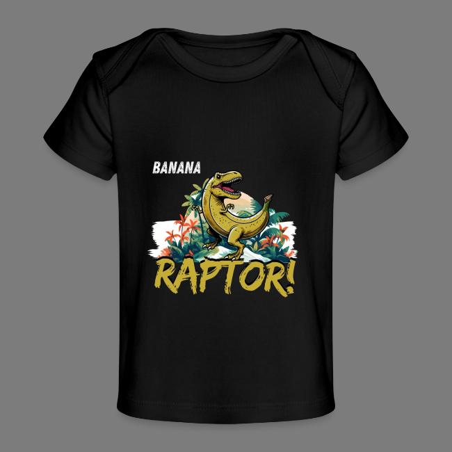 Funny Banana Raptor T-Rex Design