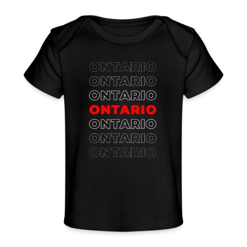 Ontario Outline - Baby Organic T-Shirt