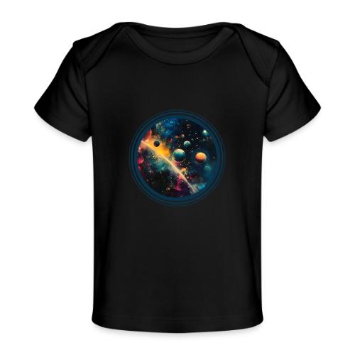 Painted Planetscape - Baby Organic T-Shirt