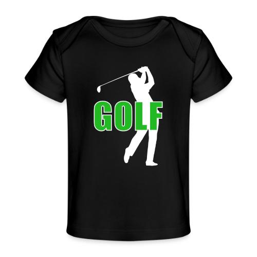 Golf: Classic Golf Motion - Baby Organic T-Shirt