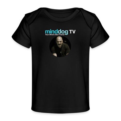 MinddogTV Logo - Baby Organic T-Shirt