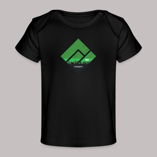 Manjaro Circuit Logo v2 - Baby Organic T-Shirt