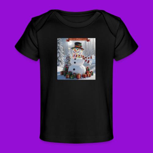 Merry Christmas - Baby Organic T-Shirt
