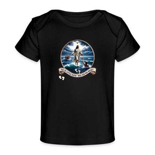 Walking On Water Faith T Shirt, Christian Miracle - Baby Organic T-Shirt