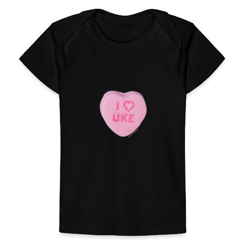 I Heart Uke - Baby Organic T-Shirt