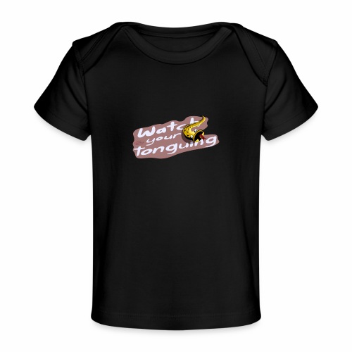 Saxophone players: Watch your tonguing!! red - Baby Organic T-Shirt
