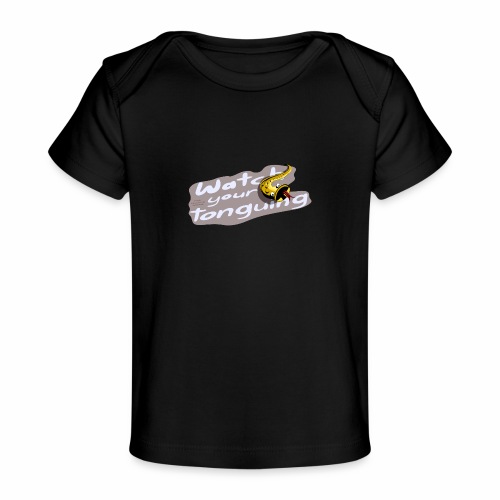 Saxophone players: Watch your tonguing!! · brown - Baby Organic T-Shirt