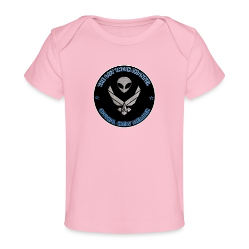 BlackOpsTransBigger1 FrontOnly with OTchan Back - Baby Organic T-Shirt