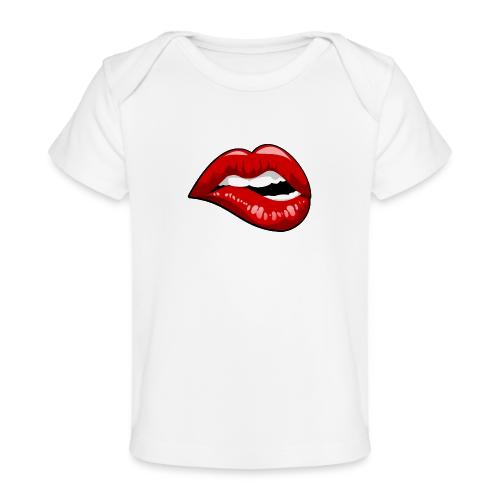 Lip Bite - Baby Organic T-Shirt