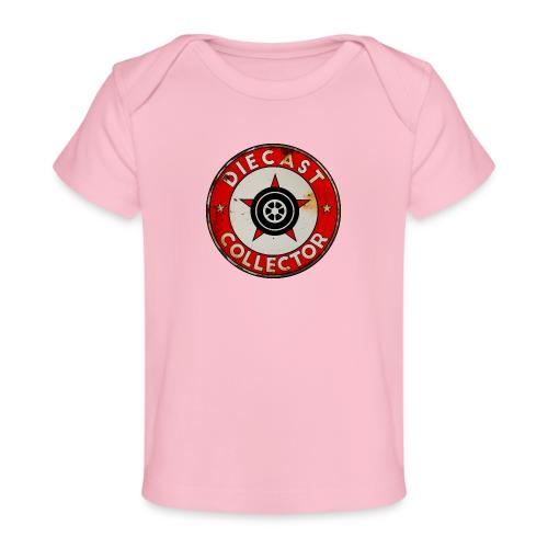 Diecast Collector Rusted Sign - Baby Organic T-Shirt