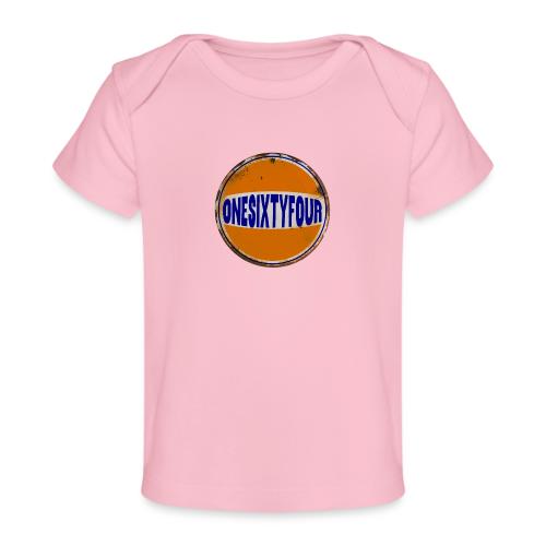 One Sixty Four --vintage auto inspired orange - Baby Organic T-Shirt