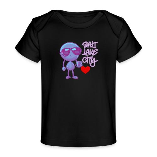 Smoon City 19 Salt Lake City - Baby Organic T-Shirt