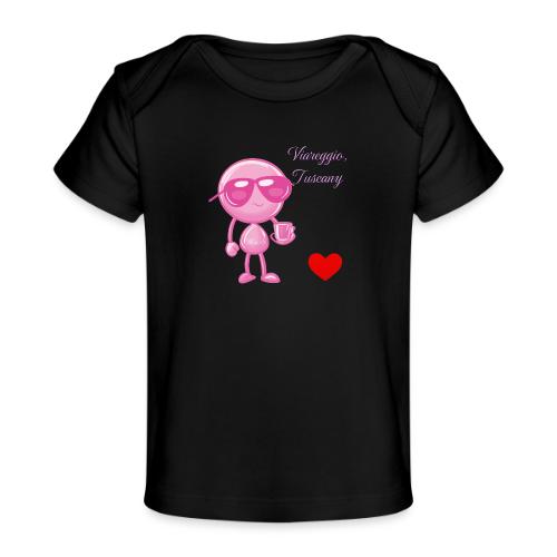 Smoon City_Viareggio Tuscany Pink - Baby Organic T-Shirt