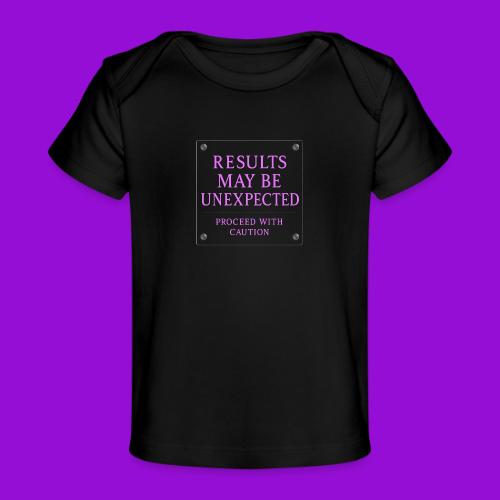 Results - Neon Purple - Baby Organic T-Shirt