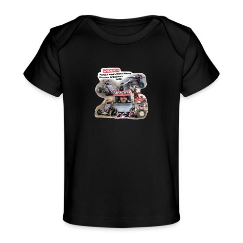 Luke Hall - Eldora Speedway FFN#1 Design 1 - Baby Organic T-Shirt