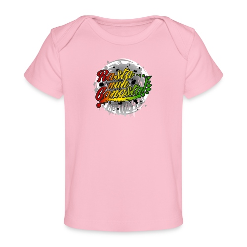 Rasta nuh Gangsta - Baby Organic T-Shirt