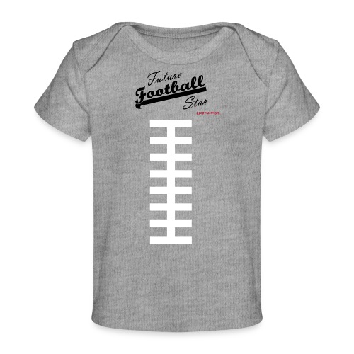 Football Laces for Baby 2 - Baby Organic T-Shirt