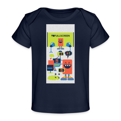 iphone5screenbots - Baby Organic T-Shirt
