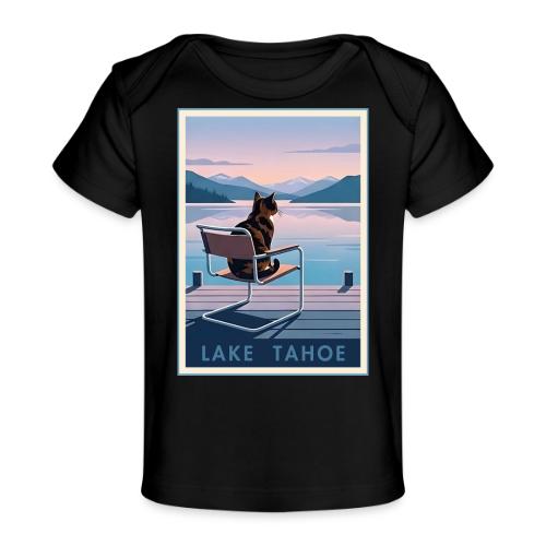 Lake Tahoe Cat - Baby Organic T-Shirt