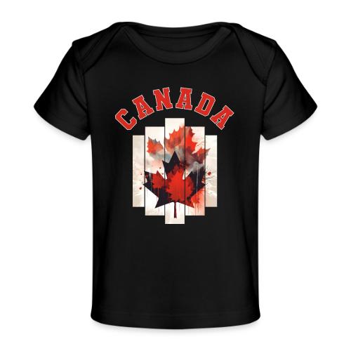 Heart of Canada Art - Baby Organic T-Shirt