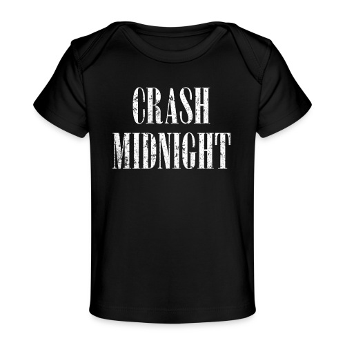CRASH MIDNIGHT Ravaged Logo - Baby Organic T-Shirt