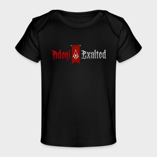 Adoni Exalted Logo - Baby Organic T-Shirt