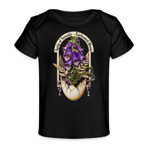 Spring Serenity Foxglove Tee, Easter Gift for wife - Baby Organic T-Shirt