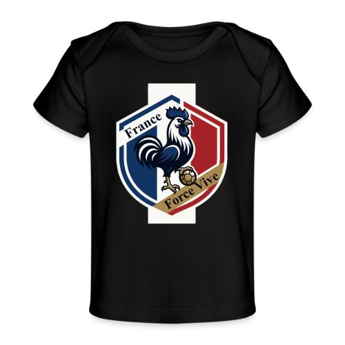 France Rooster T-Shirt, Bleu-Blanc-Rouge gift - Baby Organic T-Shirt
