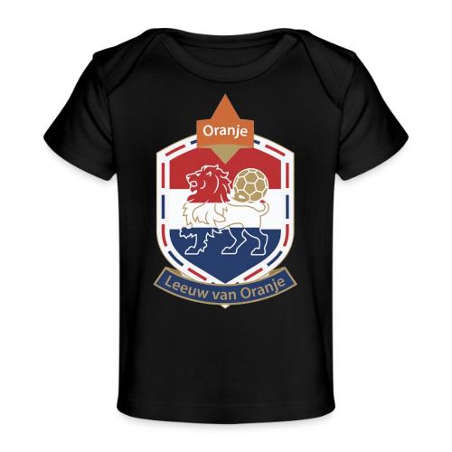 Netherlands Lion Crest T-Shirt, Dutch Badge Gift - Baby Organic T-Shirt