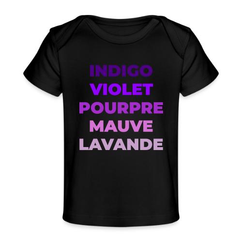 Shades of purple - Baby Organic T-Shirt