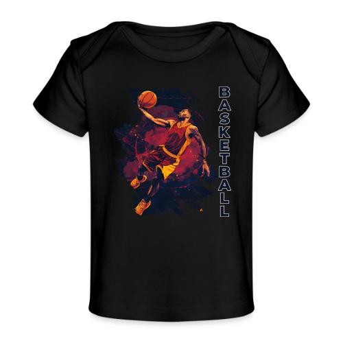 Basketball Charge - Baby Organic T-Shirt