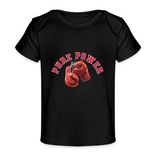 Boxing: Pure Power Punch - Baby Organic T-Shirt