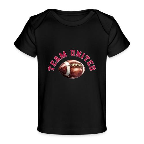 Team United American Football Design - Baby Organic T-Shirt