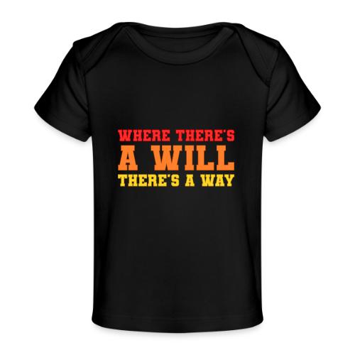 Willpower Wins - Baby Organic T-Shirt