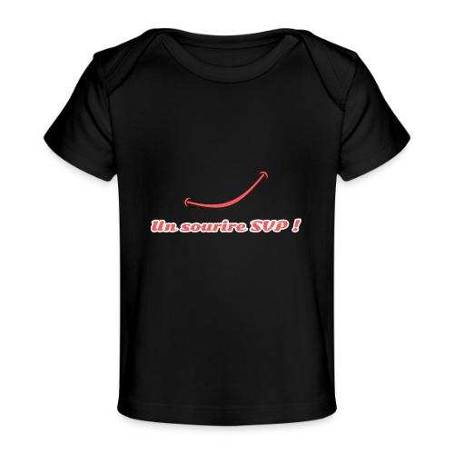 A smile, please! - Baby Organic T-Shirt