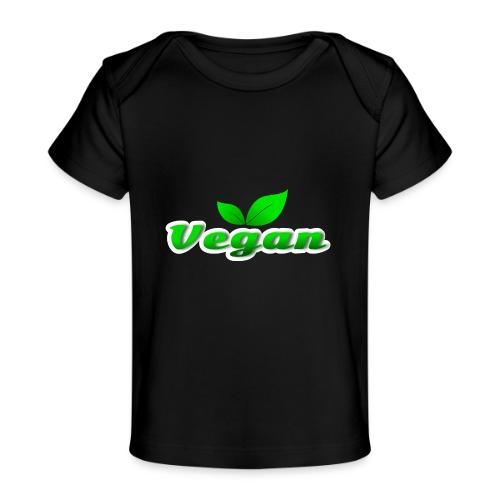 Pure Vegan Leaves - Baby Organic T-Shirt