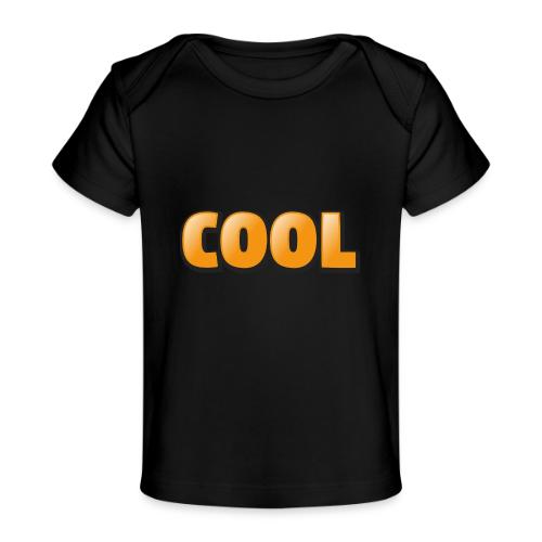 Cool 3D Word Design – Bold Chill Style - Baby Organic T-Shirt