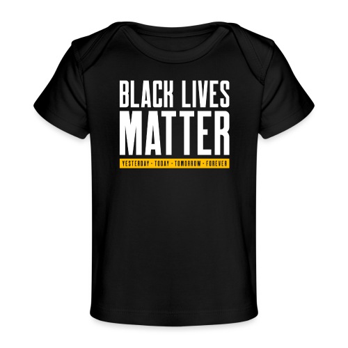 Black Lives Matter (Gold) - Baby Organic T-Shirt