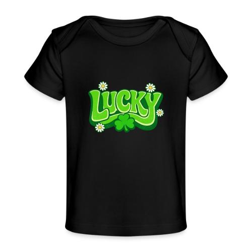 Lucky 70s Retro T-Shirt - Baby Organic T-Shirt