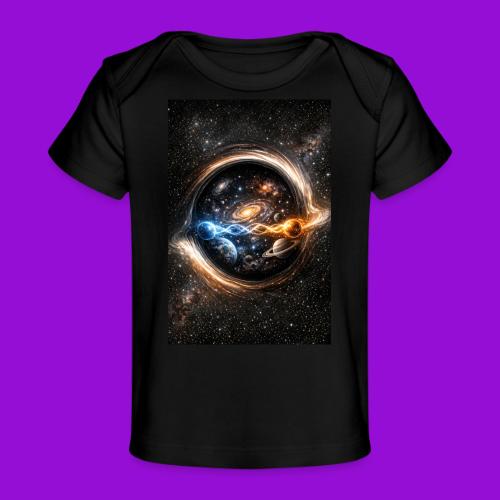 EntangledPhotonsWormhole - Baby Organic T-Shirt