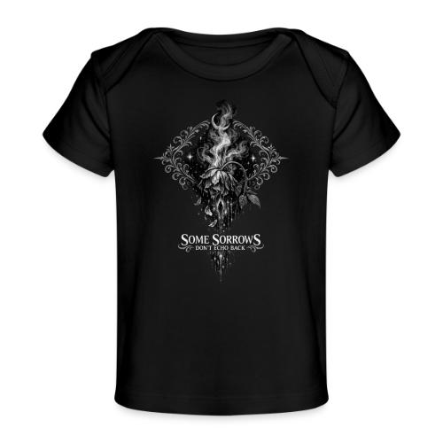 Wilted Rose Turning | Some sorrows don't echo back - Baby Organic T-Shirt