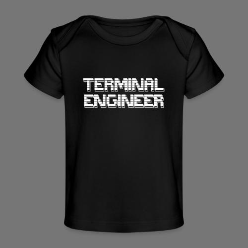 Terminal Engineer ASCII Double Print - Baby Organic T-Shirt