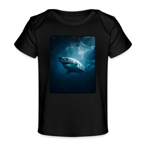 Great White Shark Ocean Design - Baby Organic T-Shirt