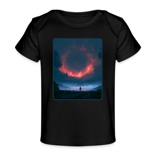 Supernova Reflection Space Scene - Baby Organic T-Shirt