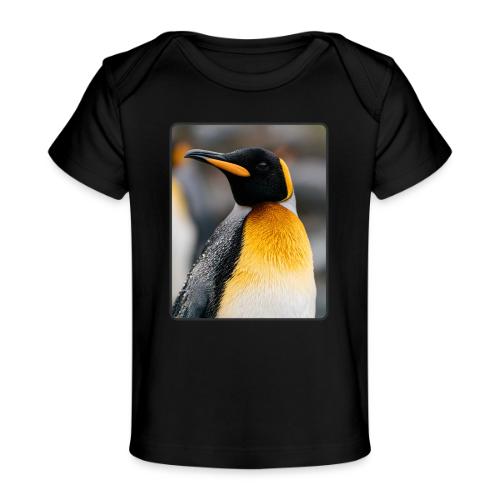 King Penguin Portrait Design - Baby Organic T-Shirt