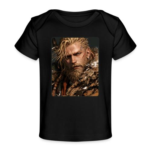 Battle-Scarred Viking Warrior - Baby Organic T-Shirt