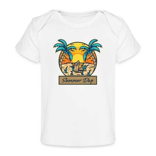 Summer Day - Baby Organic T-Shirt